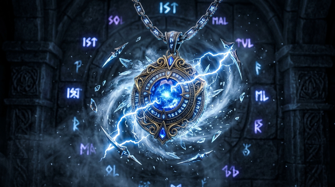 Bảo Ngọc Dây Chuyền Arcane Sigil T2 Season 26