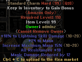 Standard Charm Hard