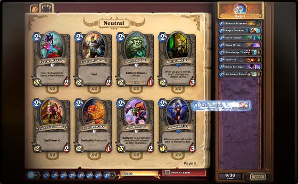 Bom tấn Hearthstone: Heroes of Warcraft chính thức ra mắt trên iPad 2