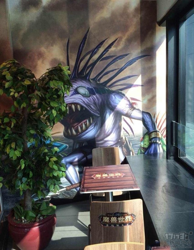 Độc đáo cửa hàng McDonald's phong cách World of Warcraft