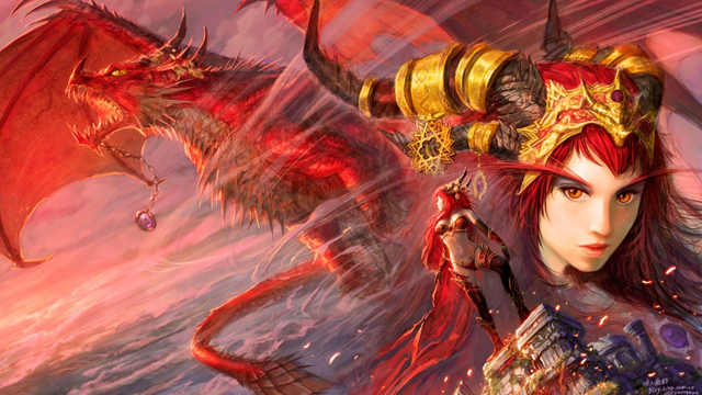 
Alexstraza - nữ hoàng của mọi loài rồng
