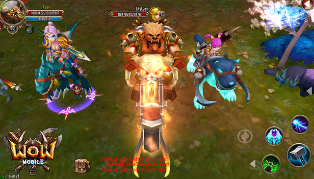 
WoW Mobile là một tựa game “chuẩn” nhập vai MMORPG
