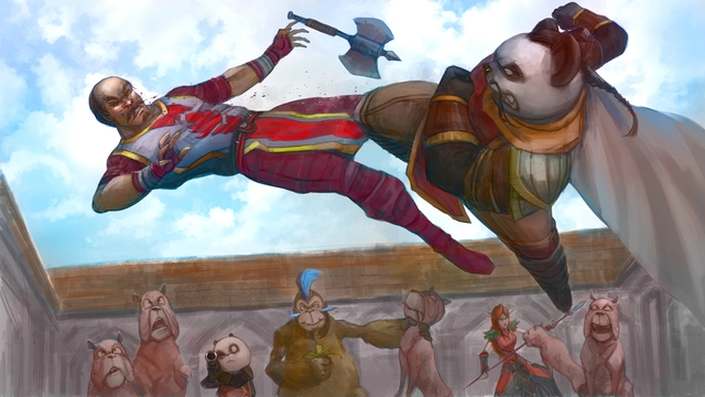 
Thi đấu võ thuật
