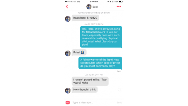 Bang hội World of Warcraft dùng luôn Tinder để tuyển thêm chiến hữu - Ảnh 2.